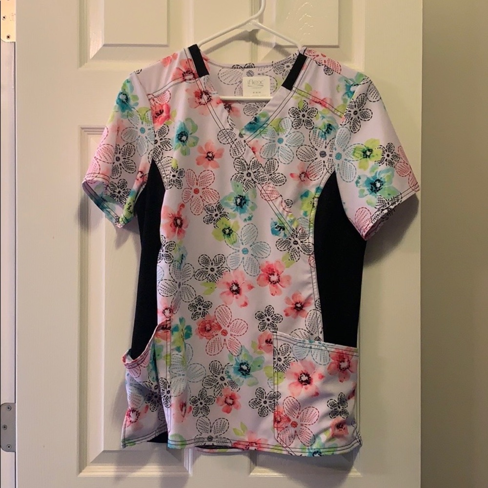 Cherokee iflex scrub top